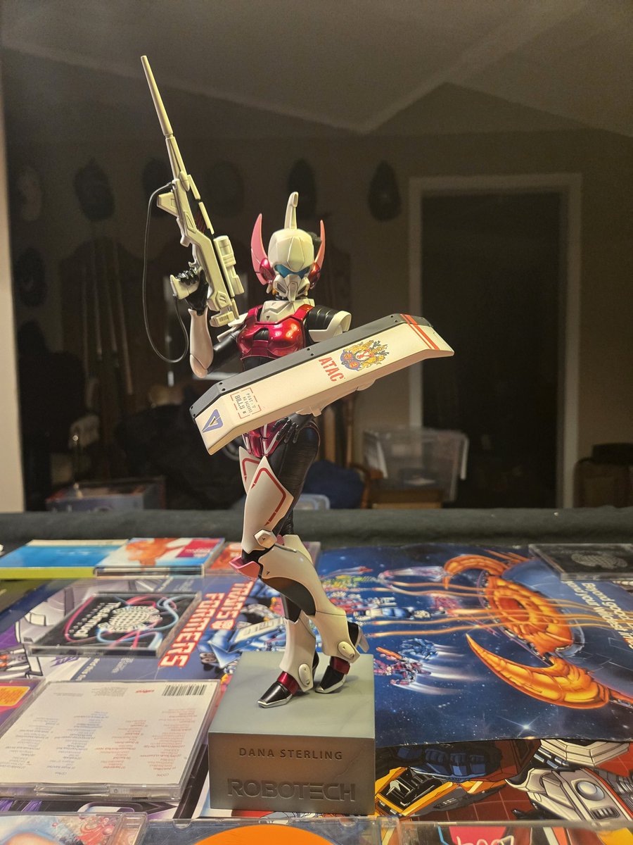 colhauser's tweet image. Dana finally arrived! #danasterling #robotech #15th #15squadron #atac #masters #southerncross #max #miriya #UEG @Jose__80 @kingsadvisors_ @ComixDivision