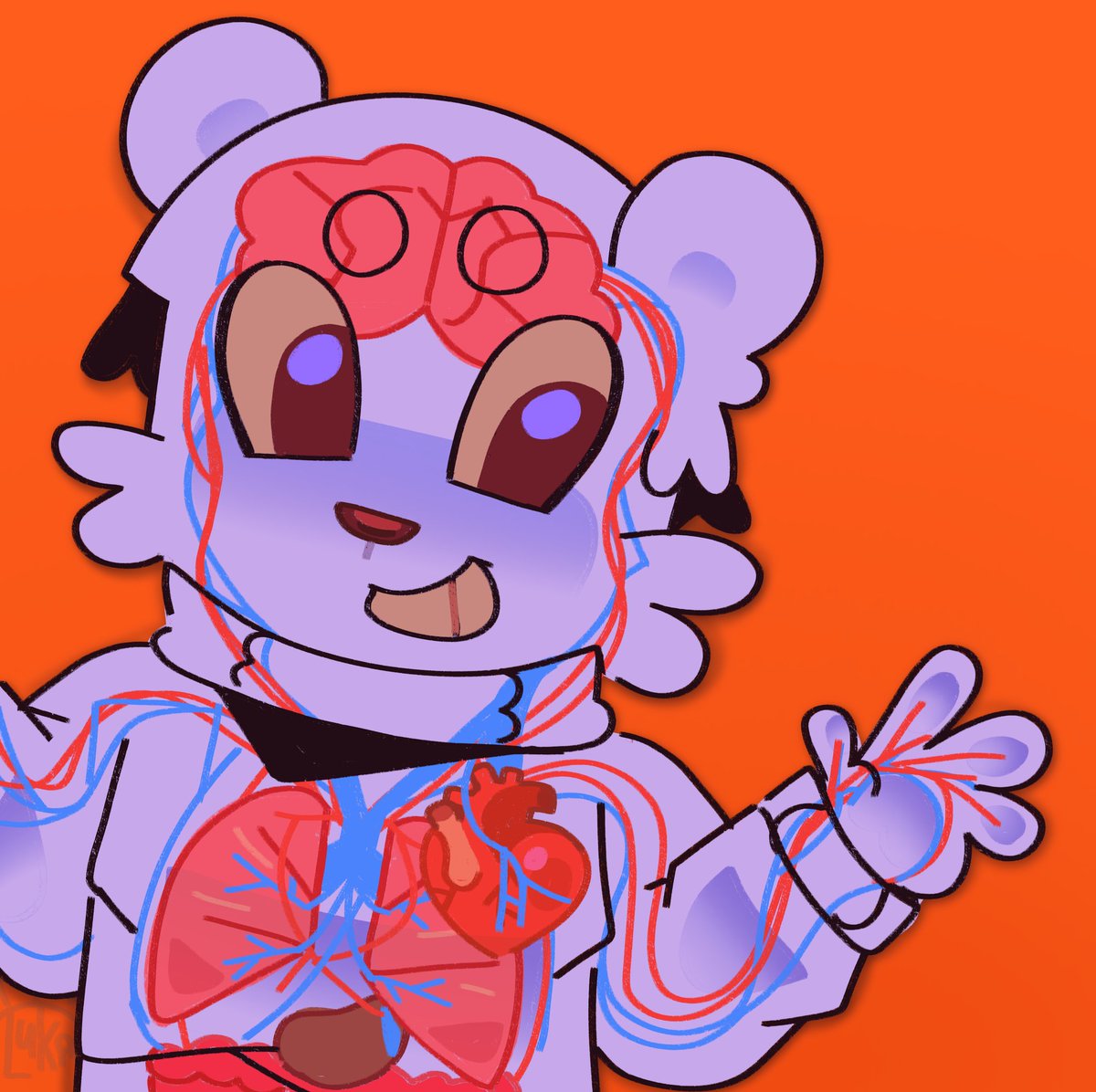 Bitusya_bo0m's tweet image. ☢️ Organs and probably too bright colors ‼️
.
.
.
.
.
🧅🎺 :: I haven&apos;t drawn anything on MDP for a long time -_-
#MaxDesignPro