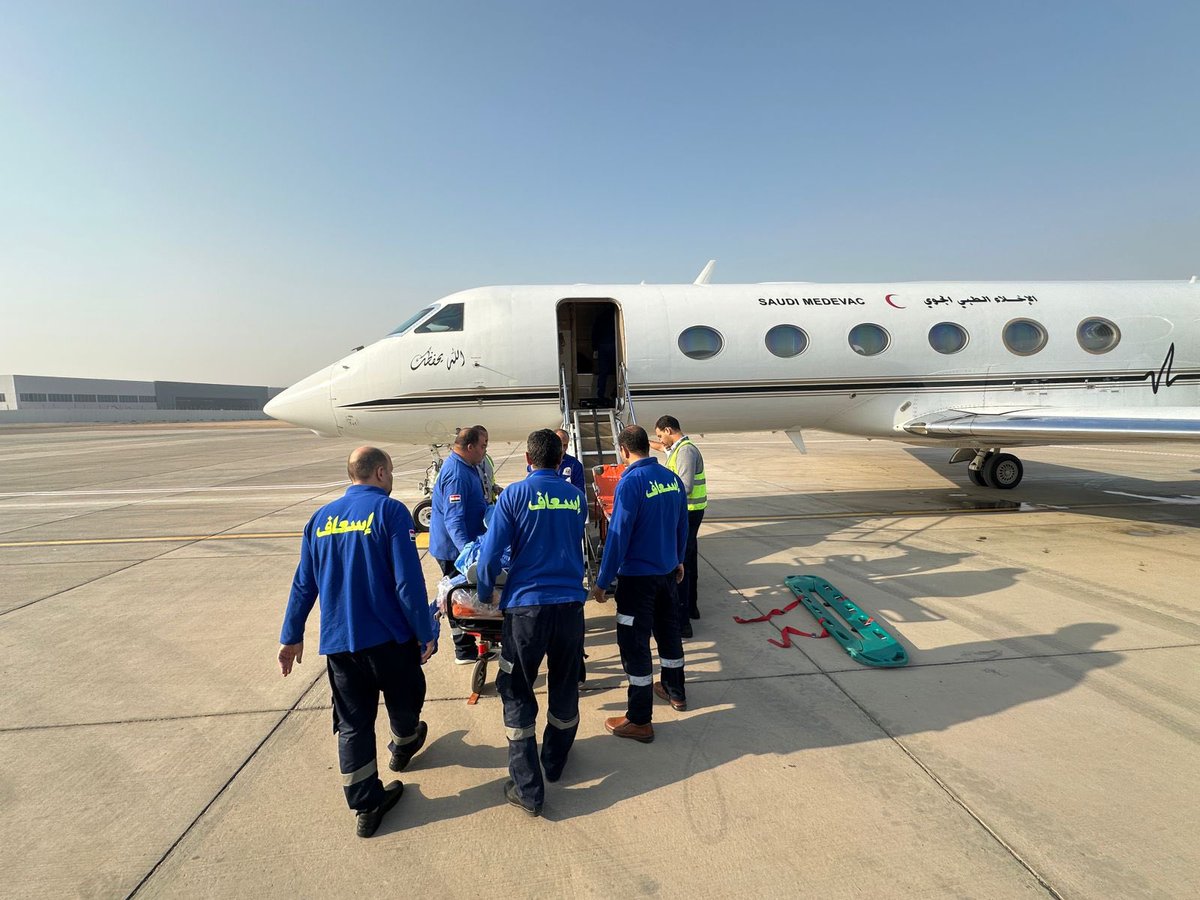 رعاية تمتد خارج الحدود ..

نقل مواطن من #مصر إلى #السعودية، عبر طائرة الاخلاء الطبي السعودي، لاستكمال علاجه في أرض الوطن.  

-