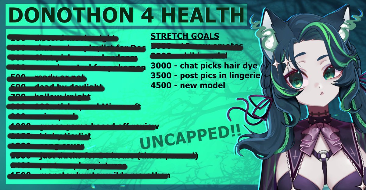 LIVE RN WITH DAY 3 OF DONOTHON 4 HEALTH 
we are gunna yap and then play monster hunter wilds for the first time!!