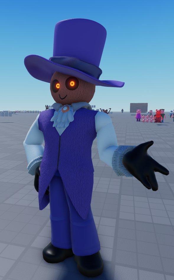 Spinspir1t's tweet image. Bro just looks too friendly how could i not make him.
#InsolentOnes #piggyroblox #robloxpiggy