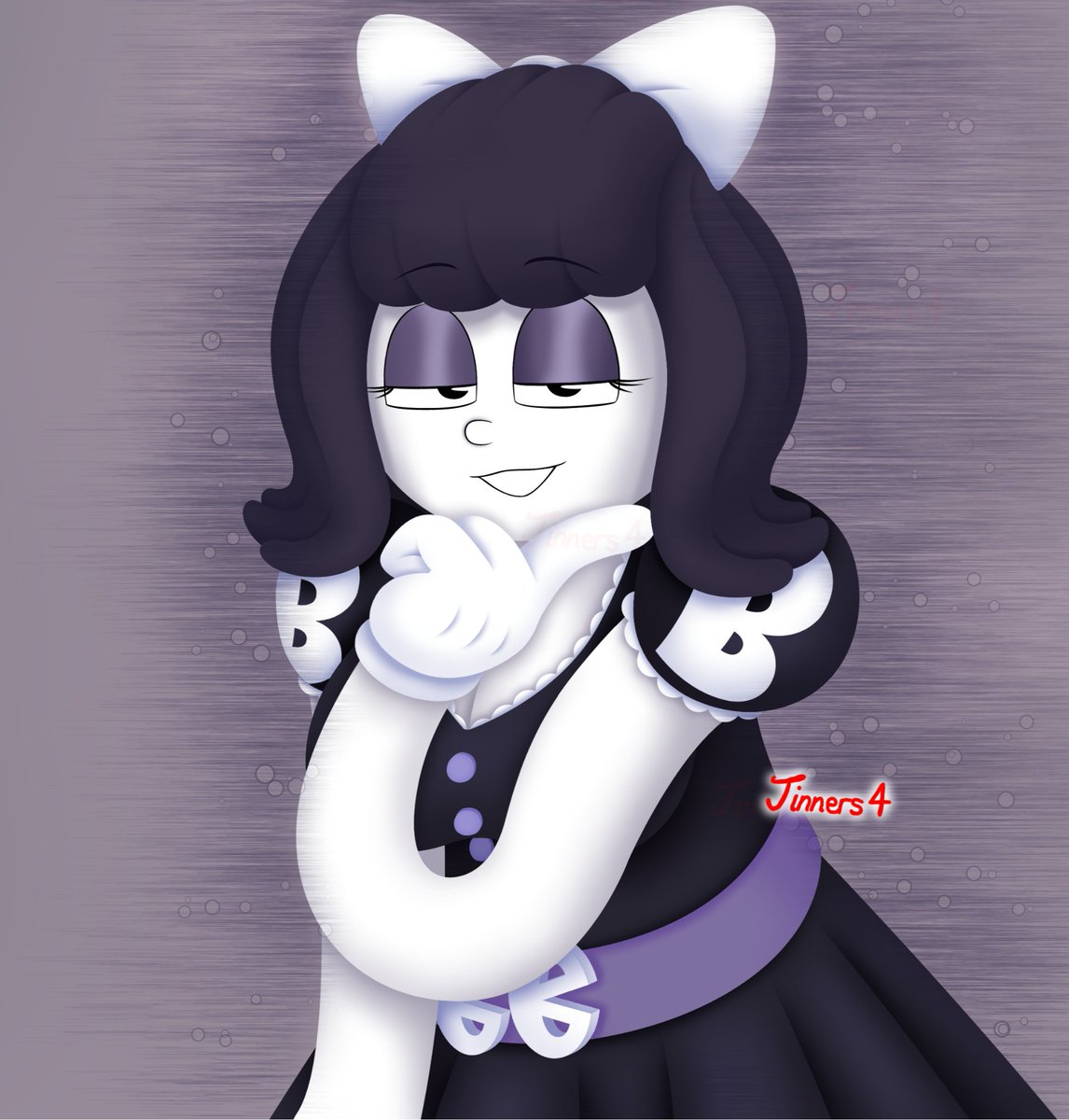 Jinners4's tweet photo. Gonna throw in this preliminary practice drawing I did of my OC Blithe before I did her actual art piece! I've had this since September!

Also posting the full art piece without all the info on the side, hopefully making the image clearer, and one with an alternate expression! https://t.co/CGeL5KlhPx