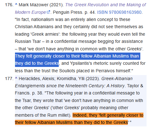 The ethnicity of Suliotes.