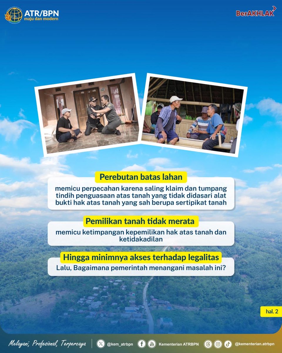 kem_atrbpn's tweet image. Halo #SobATRBPN,
Kenapa sih Reforma Agraria bisa mengubah konflik agraria menjadi kesejahteraan?

Mari sini Minaru jelaskan selengkapnya melalui infografis berikut ya, Sob☝🏼

#IndonesiaLengkap
#ATRBPNKiniLebihBaik
#ATRBPNMajudanModern
#MelayaniProfesionalTerpercaya
