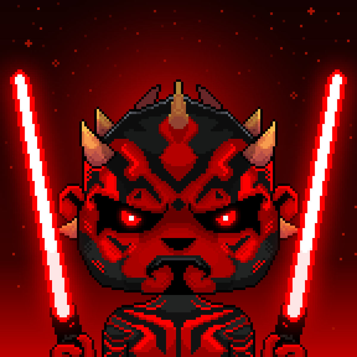 xPrometheus_sol's tweet image. Ultimate 1: Darth Croak-Maul
Top 5
#pixelart