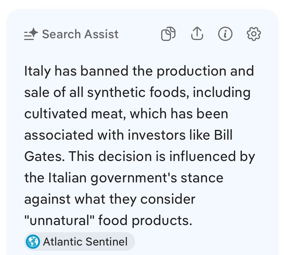 Lita_Normina's tweet photo. @RepThomasMassie Our country can survive on local farming.  

Perhaps it’s time to learn from what Italy is doing with food for their country. 🙏

@GiorgiaMeloni https://t.co/o3IPT4UwJH