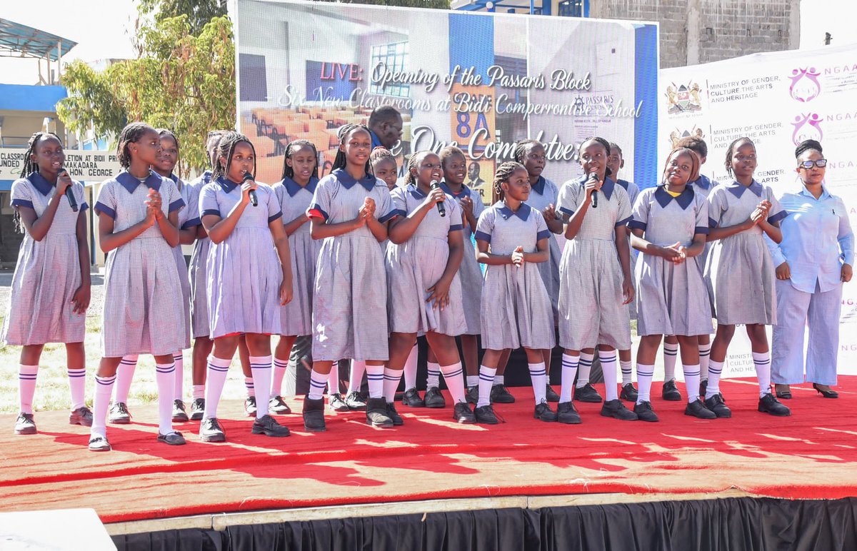 kevo_atandi's tweet photo. Congratulations to Hon. @EstherPassaris for unveiling 6 modern classrooms block for learners at Bidii Primary School in Buruburu, Makadara Constituency. 

#PassarisBlock https://t.co/Dy17LHnTTb