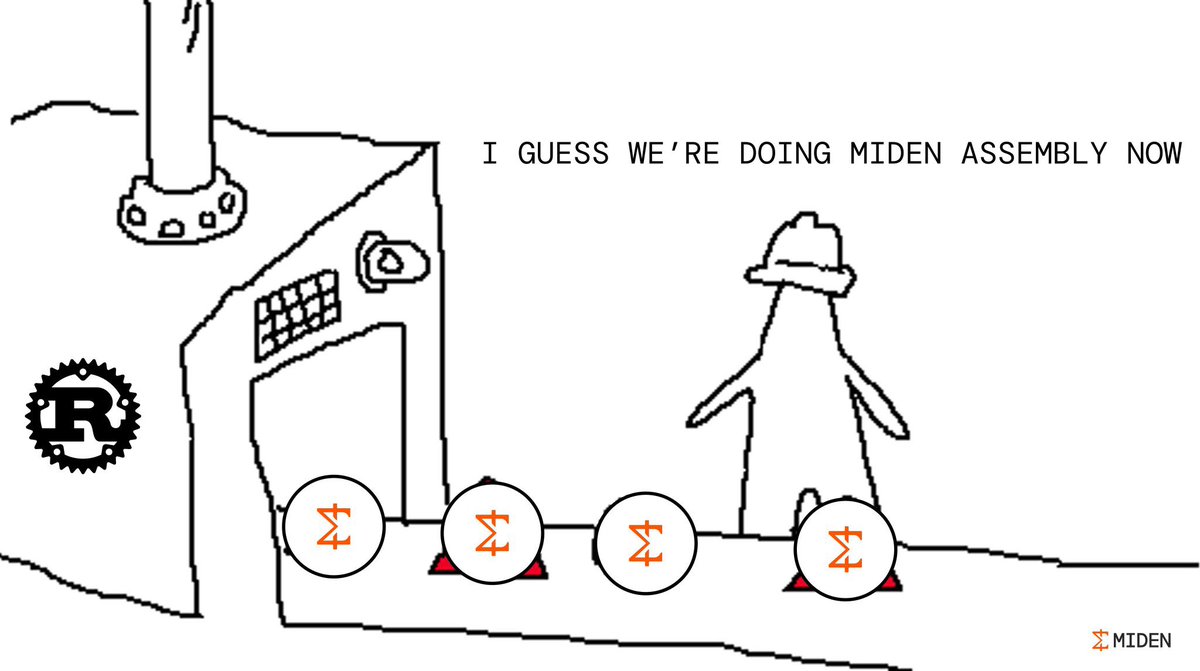emilysmith0224's tweet photo. @0xMiden makes real private payments and confidential DeFi possible without slowing anything down. It’s built for fast private apps that actually work https://t.co/YGnFIidtG9