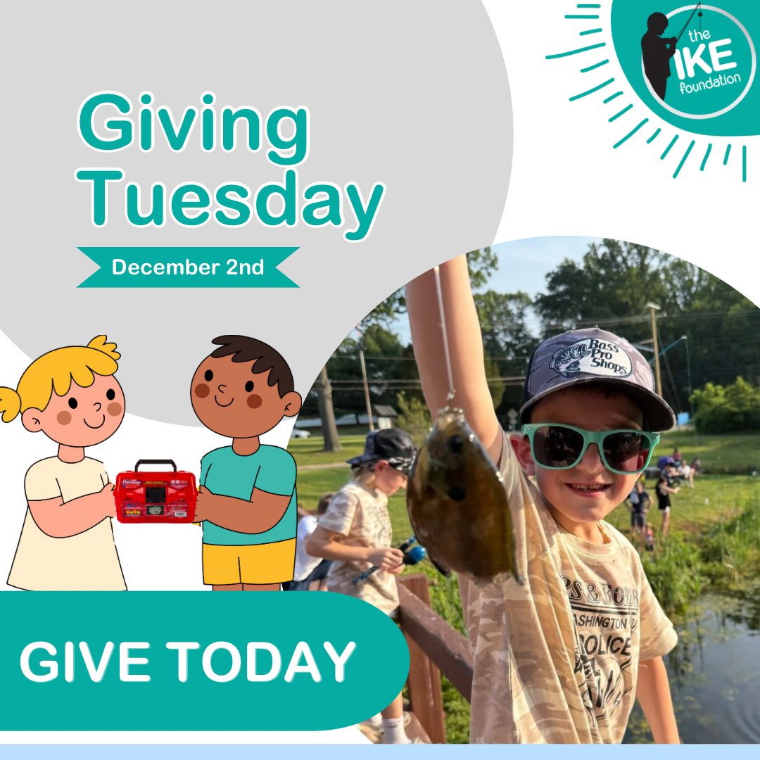 Your Giving Tuesday support makes so many events and moments possible. Between our Hook ‘Em Early events getting new kids fishing, to awarding High School students for the impact they make in their communities, you are the ones that help make it happen.