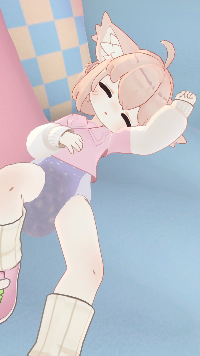 CheoCharmz's tweet photo. I.. i took a nap on the couch.. i was sleepy.. ( ˶>˶˶<˶)
#VRChat #VRC #VRChatPhotography #ABDL #abdlgirl https://t.co/wZWBnQW4fX
