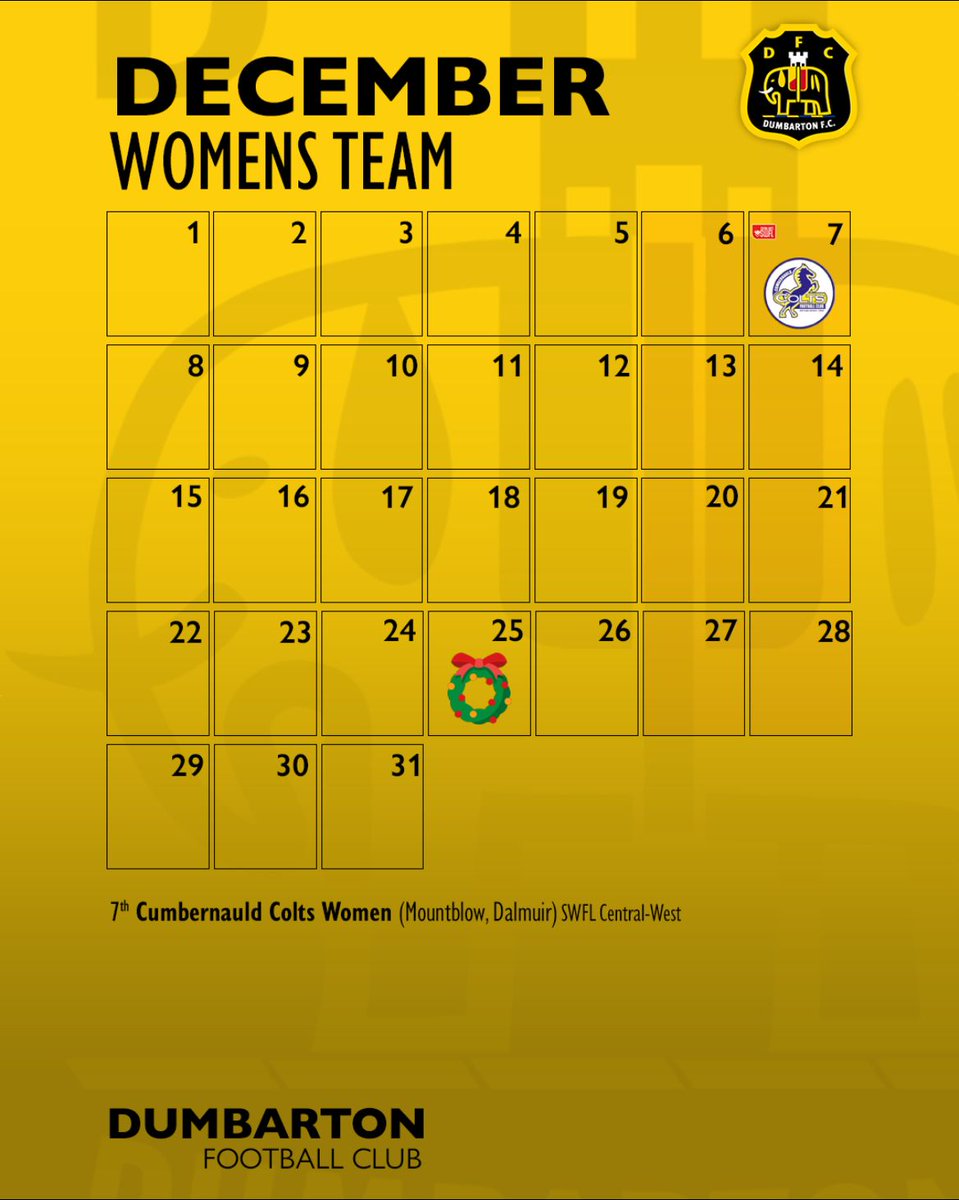 Just the one fixture ahead of the winter break 🎄