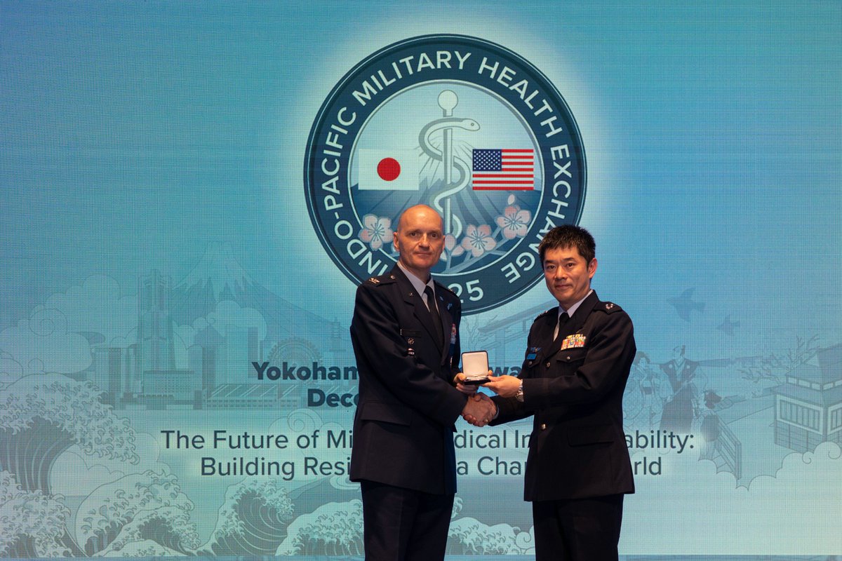 USPACOM's tweet photo. #USINDOPACOM & Japan Joint Staff opened  Indo-Pacific Military Health Exchange 2025 🇯🇵, bringing together 1,000+ participants to strengthen military medical #Interoperability across the #IndoPacific.
The exchange focused on global health security, operational medicine & HADR.

#IPMHE2025 | #AlliesandPartners
 📍 #Japan