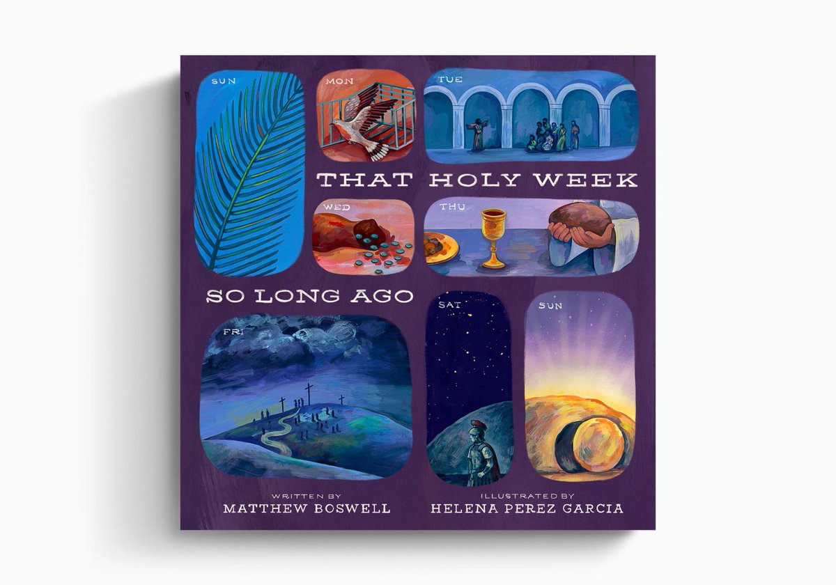 Grateful to share my new children’s book, That Holy Week So Long Ago: The Seven Days That Led to Easter, releases in February.

My prayer is that this book serves families and churches as we teach the next generation the beauty of the gospel.

Pre-order: crossway.org/books/that-hol…