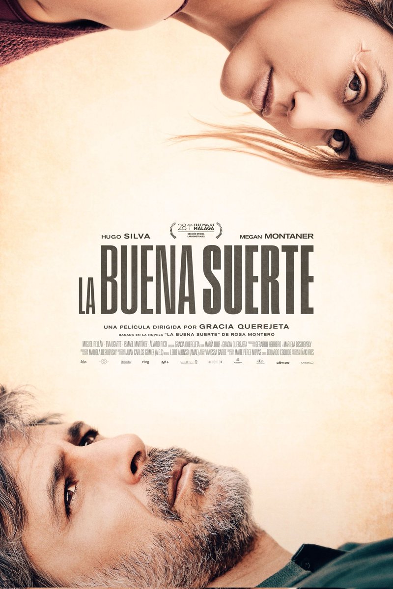 ElCineMeFascine's tweet photo. Me ha gustado mucho ir descubriendo poco a poco, la enigmática historia de ese #HugoSilva que huye de todo para refugiarse en un pequeño pueblo. Allí conocerá a una #MeganMontaner y a un #MiguelRellán maravillosos. #LaBuenaSuerte es una buena mezcla de drama, romance y thriller. https://t.co/CQHCXTxJth