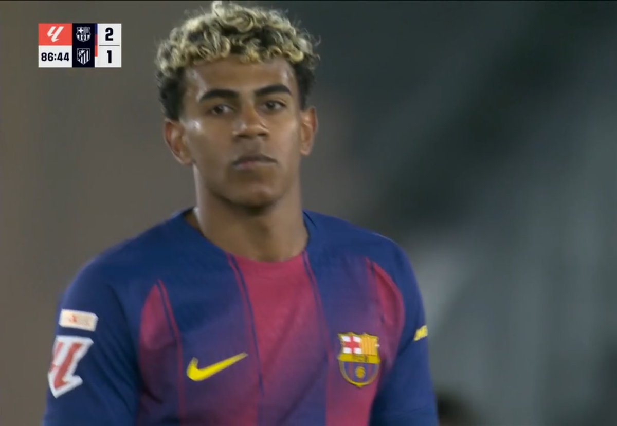 Lamine Yamal in Big Games this season 

-PSG 0 G/A
-Real Madrid 0 G/A
-Chelsea 0 G/A
-Atletico 0 G/A

Stoppable 🛑