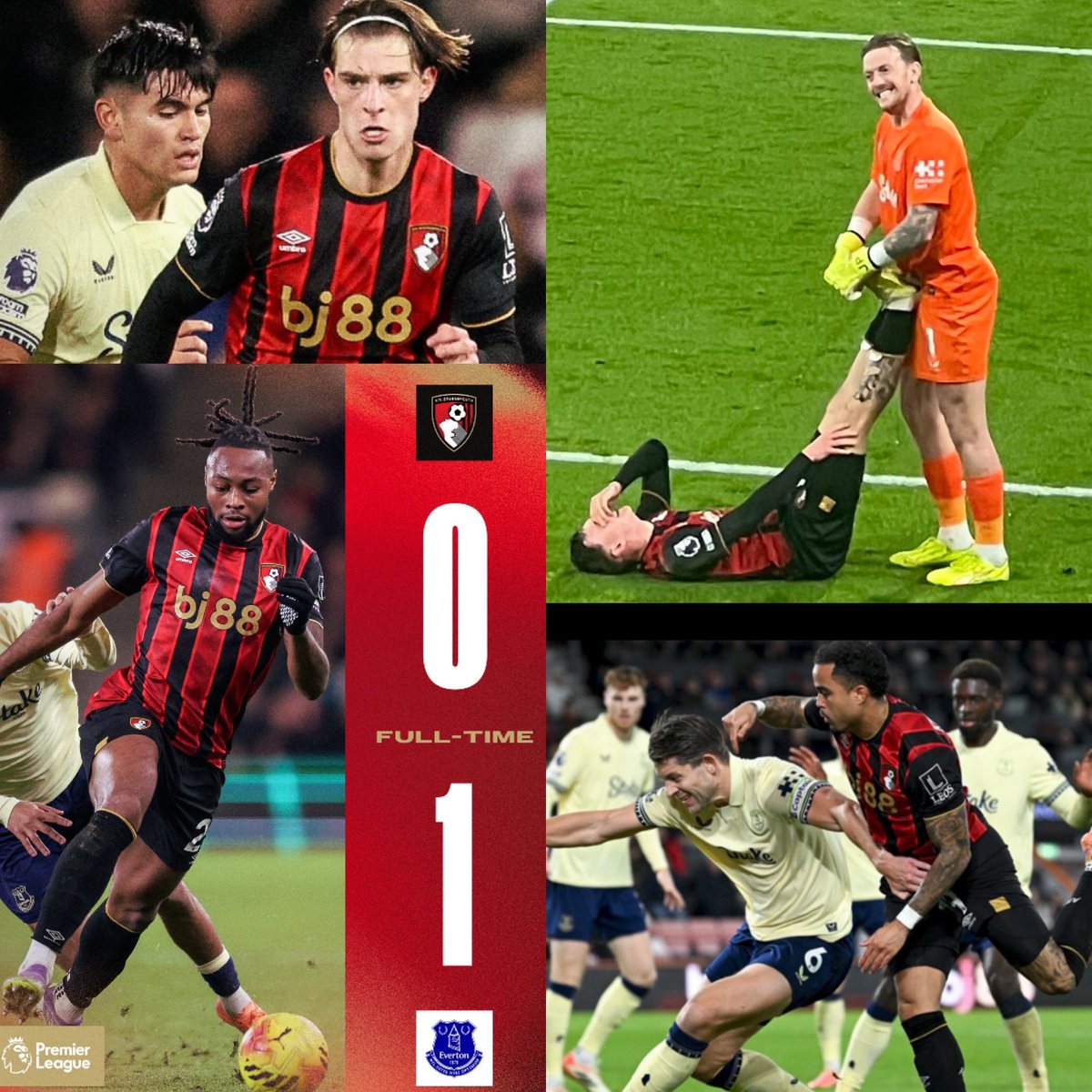 Has anybody seen!
Our forward line, intensity, connection? Did we forget how to attack with our defensive tendencies today? Whole back 5 good. All then it stalled. Diakite MOTM. Have the Semenyo &amp; Iraola situs impacted us. Is there something poisonous afoot? its just “off!” #afcb