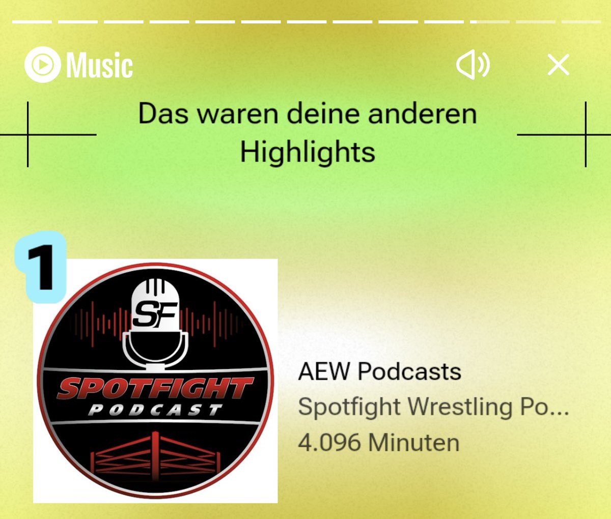 Danke für die Abende 2025 <a href="/SpotfightDE/">Spotfight - Wrestling News, Podcasts & Dokus</a>