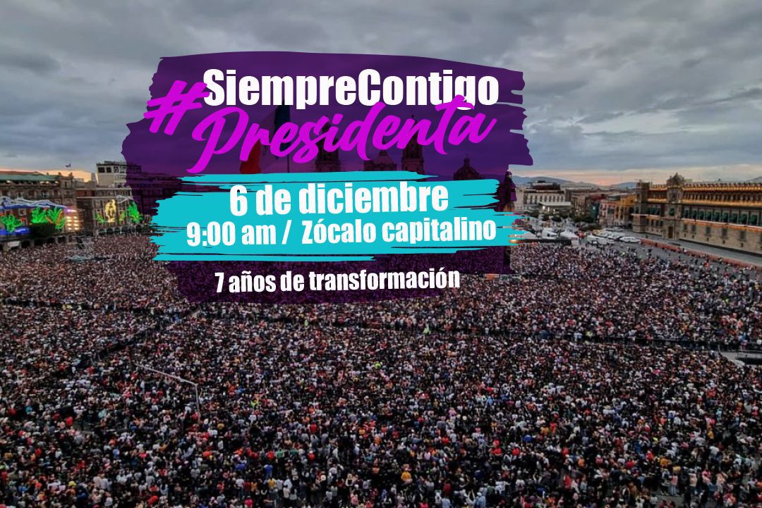 En el 2000, con 16 años, conocí a <a href="/lopezobrador_/">Andrés Manuel</a> en La Progar, Azcapotzalco. Desde entonces, he acompañado esta lucha: por el bien de todos, primero los pobres.

Hoy celebramos 7 años de transformación #SiempreContigoPresidenta <a href="/Claudiashein/">Claudia Sheinbaum Pardo</a>.

Nos vemos en el Zócalo.