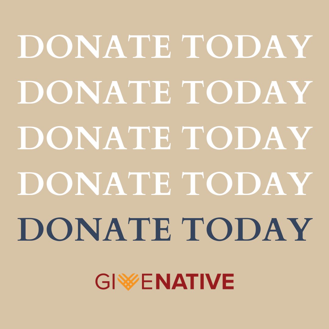 native_ways's tweet image. There’s still plenty of time to lift Native voices by donating to a nonprofit on the #NativeNonprofit List. 🔗 shorturl.at/dT4VI 

Your support helps Native organizations close out #GivingTuesday on a strong note. 💛 

#GiveNative #SupportNativeLed #IndigenousEveryday