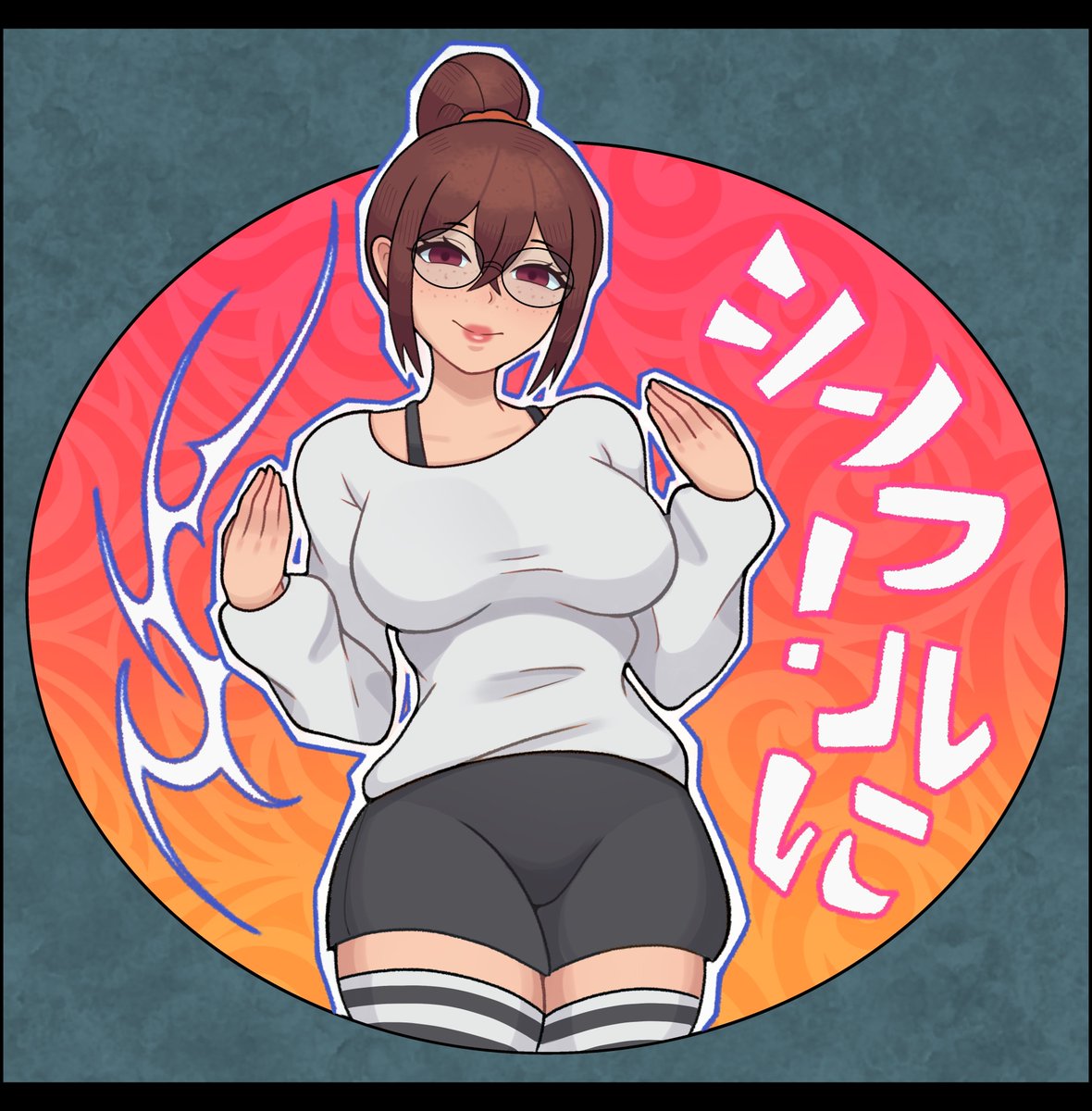 Sticker commission done! Thank you so much <a href="/Cubo_Oscuro/">DarkCuby001</a>