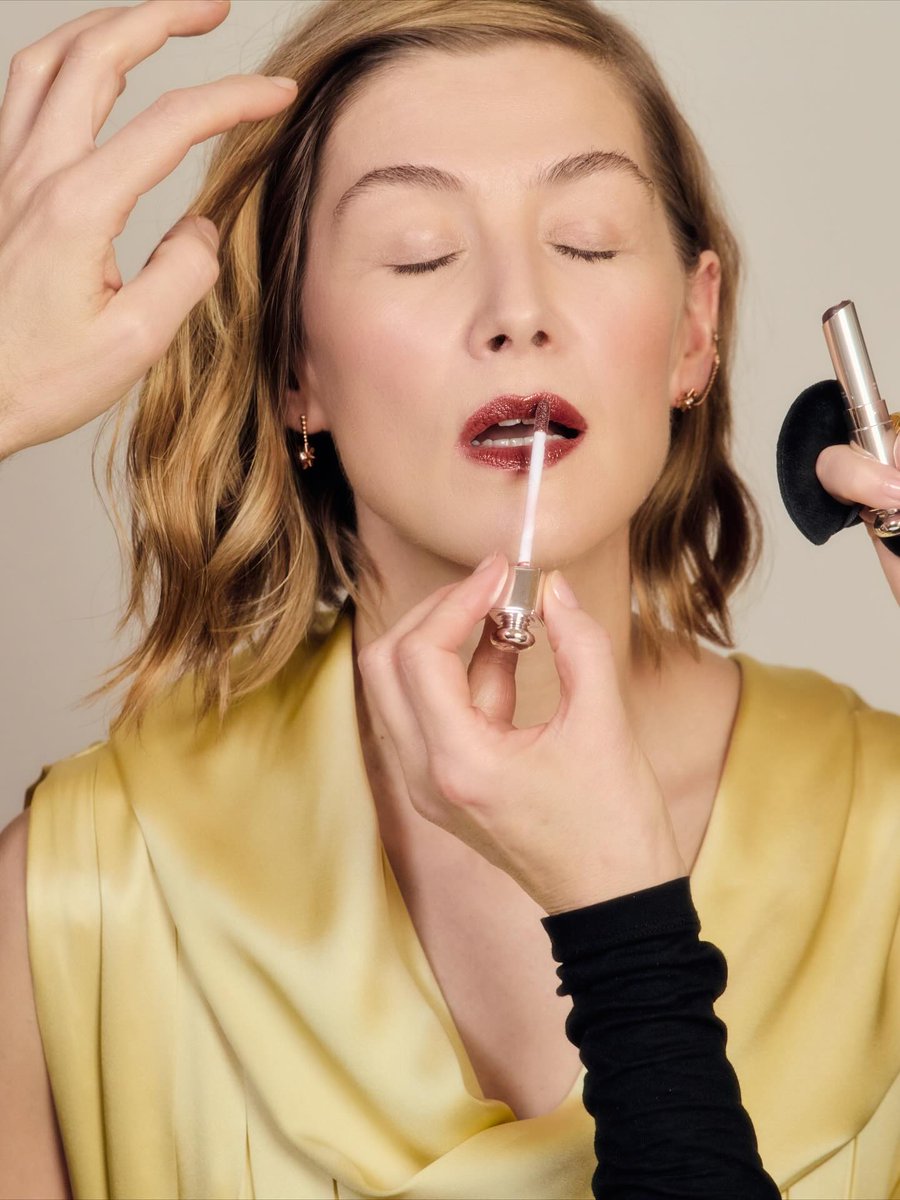 Rosamund Pike attended