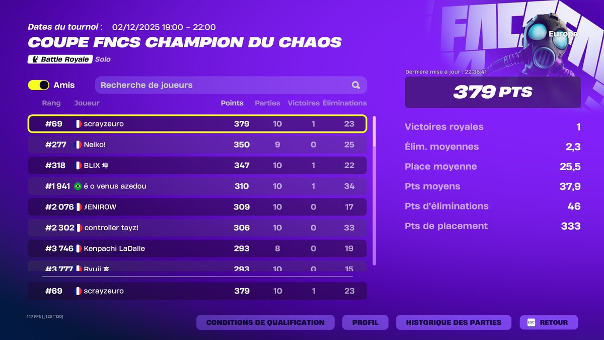 #69 skin chaos fncs 🔥