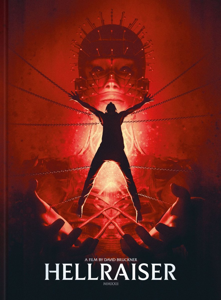 BDisgusting's tweet photo. David Bruckner's HELLRAISER (2022) will finally be released on 4K Ultra HD + Blu-ray on December 11 from German company Turbine Media.

New Special Features include interviews and two commentary tracks.

Reminder that 4K discs are Region Free! https://t.co/TiDuk3hAVf