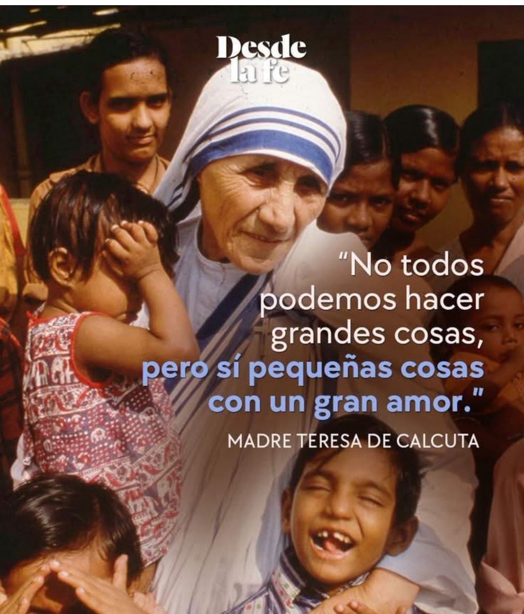 SANTA MADRE TERESA (@stamadreteresa) on Twitter photo 