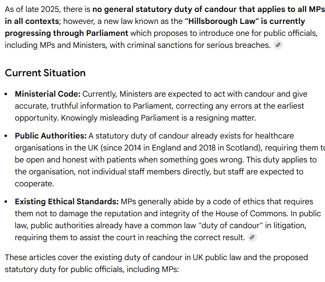 #50swomen #waspi <a href="/patmcfadden/">Patrick McFadden</a> <a href="/RachelReevesMP/">Rachel Reeves</a> <a href="/TorstenBell/">Torsten Bell</a> 'Duty of Candour'