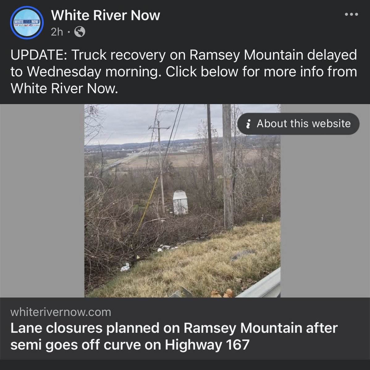 Welp…scratch that. After they put out all of the notifications, etc, they apparently then decided they need to wait. At least it’ll be daylight for them now. // <a href="/Region8News/">K8 News</a> <a href="/ryanvaughan/">Ryan Vaughan</a>