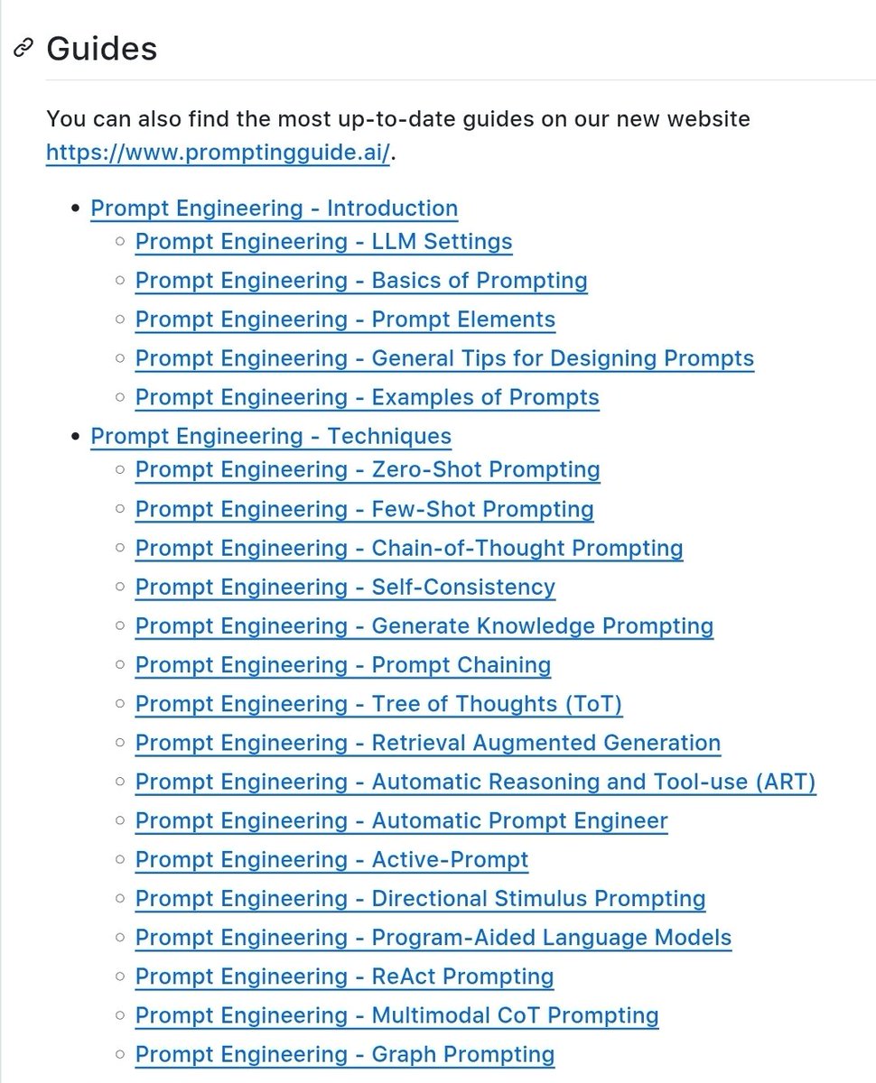 zahidoverflow's tweet image. Master the Art of Generative AINavigate the fast-paced world of LLMs with the definitive, community-curated guide to prompt engineering and AI agent development.

🔗 github
/dair-ai/Prompt-Engineering-Guide

#TechTitans #PromptEngineering #AIAgents #GenerativeAI #LLMs
