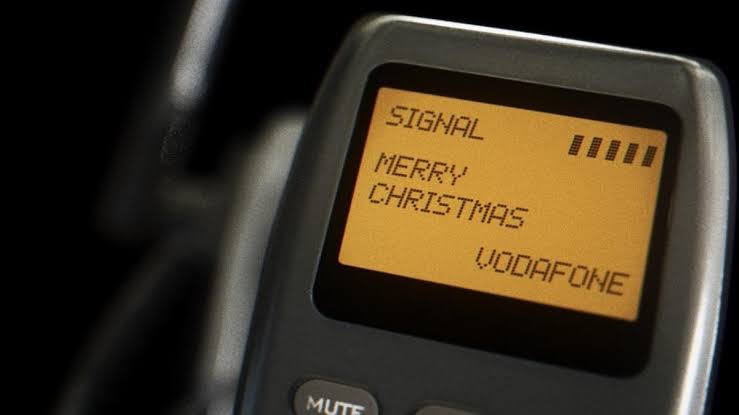 The first text message in history was sent 33 years ago today. 

It read, “Merry Christmas.”