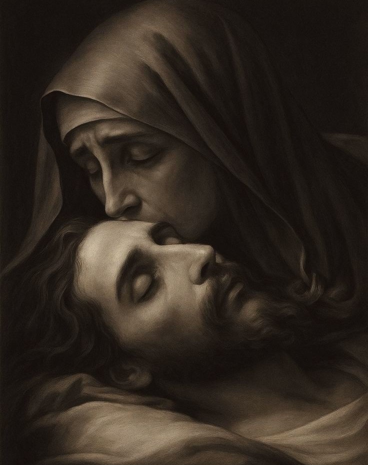 🙏 Acuérdate,
oh, piadosísima, Virgen María,
que jamás se ha oído decir,
que ninguno de los que han acudido
a tu protección, implorando tu auxilio
haya sido abandonado por Ti.
 
Animado con esta confianza,
acudo a ti, oh Madre,
Virgen de las vírgenes,
y gimiendo bajo el peso de