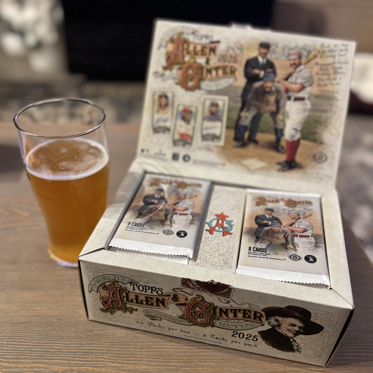 cheers, time to rip an early A&amp;G hobby box