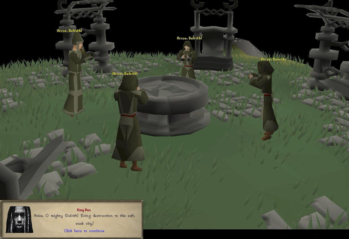 Man <a href="/KingVonFrmdaWic/">V.Roy🦅</a> was putting in pain in them Varrock streets <a href="/OldSchoolRS/">Old School RuneScape</a> <a href="/OldSchoolRS/">Old School RuneScape</a> 😂