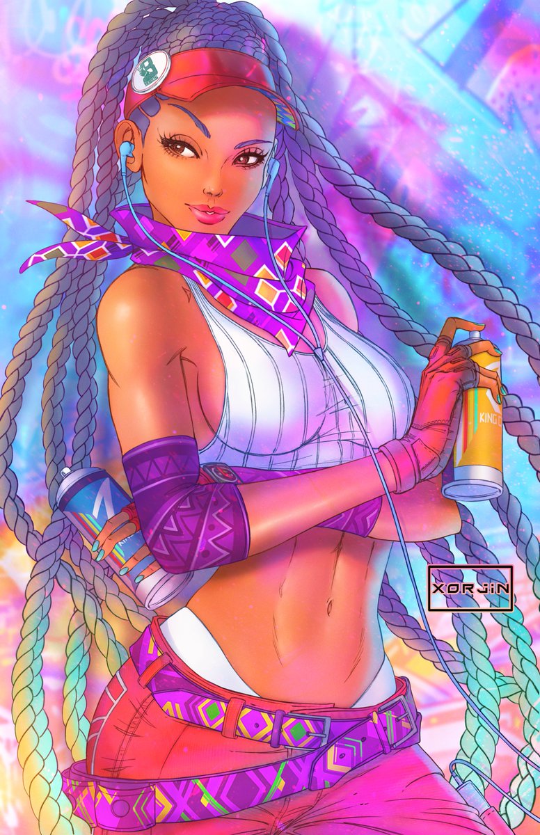 Kimberly!! 
#SF6ArtContest3 #スト6イラストコンテスト3