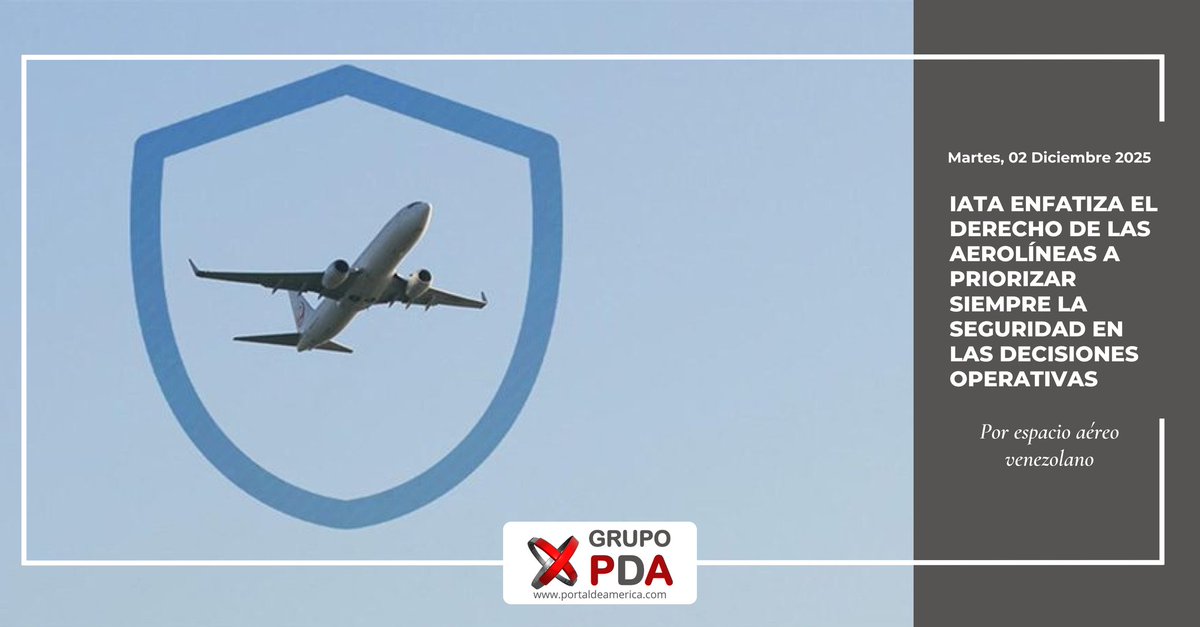 La Asociación de Transporte Aéreo Internacional (<a href="/IATA/">IATA</a>) reiteró que la seguridad es y seguirá siendo la principal prioridad de la aviación. Por ello, las aerolíneas deben mantener la libertad de evaluar de manera individual los riesgos, incluidas las clausuras de espacio aéreo,