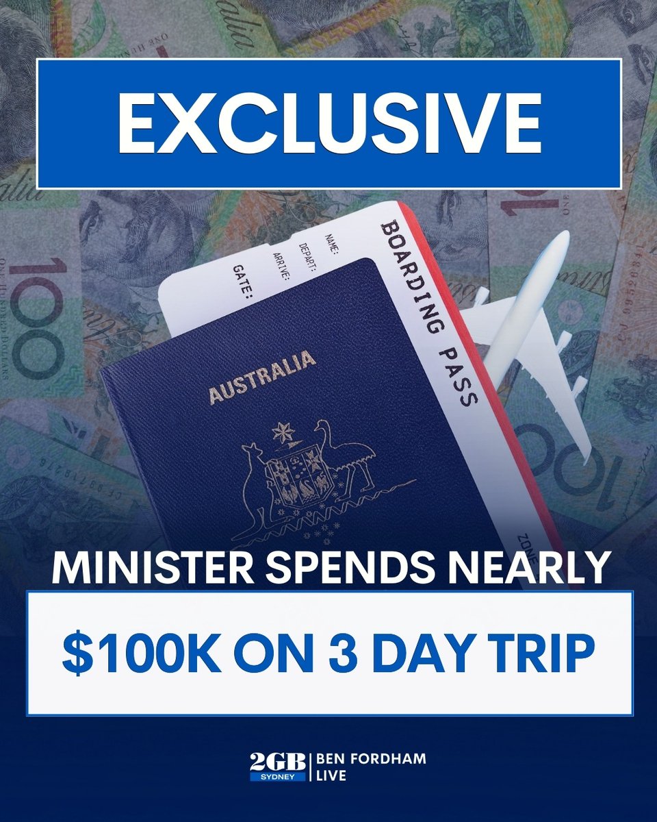 *** EXCLUSIVE ***

What about this !

A Minister has billed taxpayers almost $100K in airfares for a 3-day trip.

Listen HERE to find out who’s responsible.

🎧omny.fm/shows/ben-ford…🎧