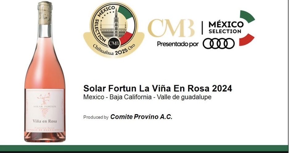 SolarFortun's tweet photo. 🏅 Triple medalla de oro para Solar Fortún en México Selection 2025, by Concours Mondial de Bruxelles! https://t.co/cndIRXhhpx