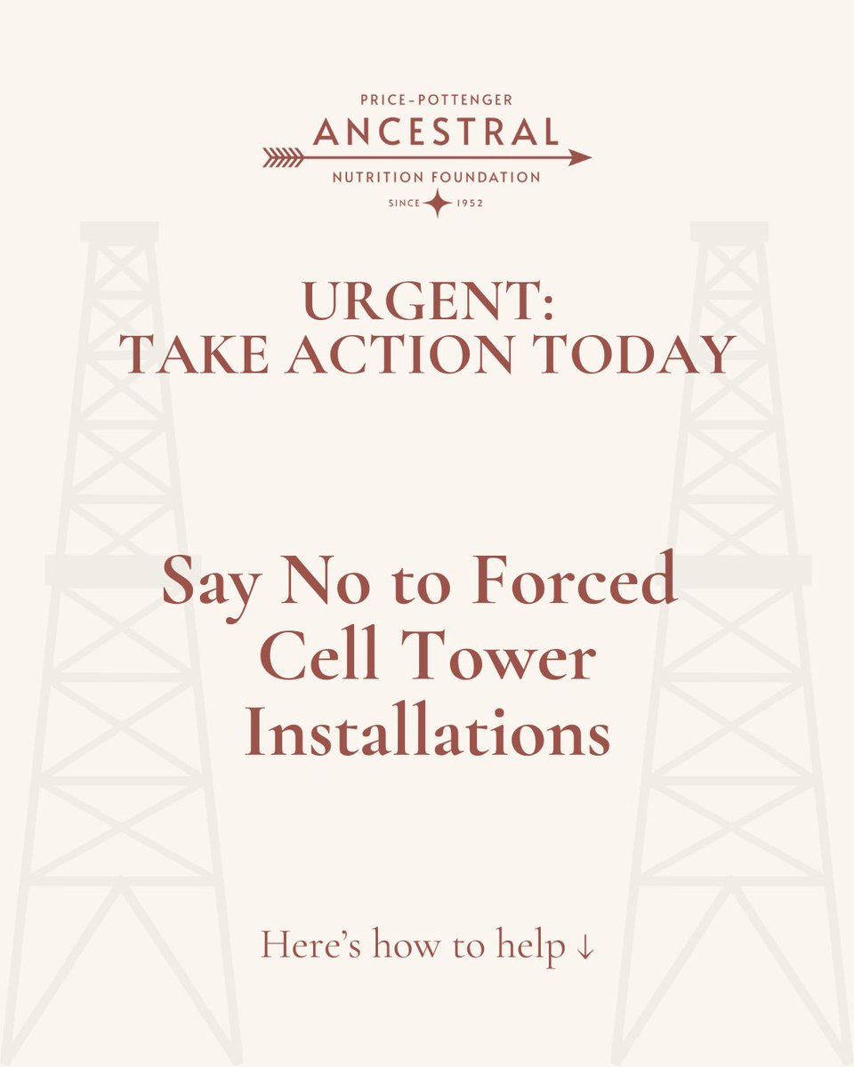 URGENT: Your voice is needed today.
Our friends at the National Call for Safe Technology have alerted us that THIS Wednesday, the House Energy &amp; Commerce Committee will vote on HR 2289 along with six other telecom-sponsored bills.

HR 2289 would remove local control-allowing cell