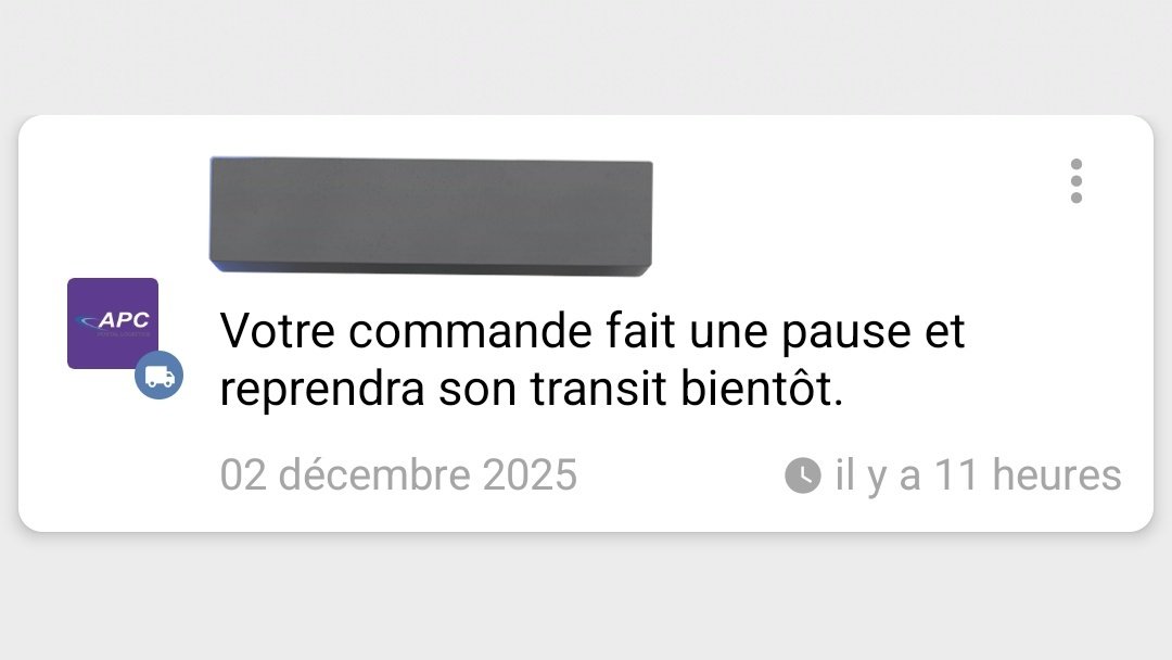 selgoks's tweet image. not mon colis qui est fatigué