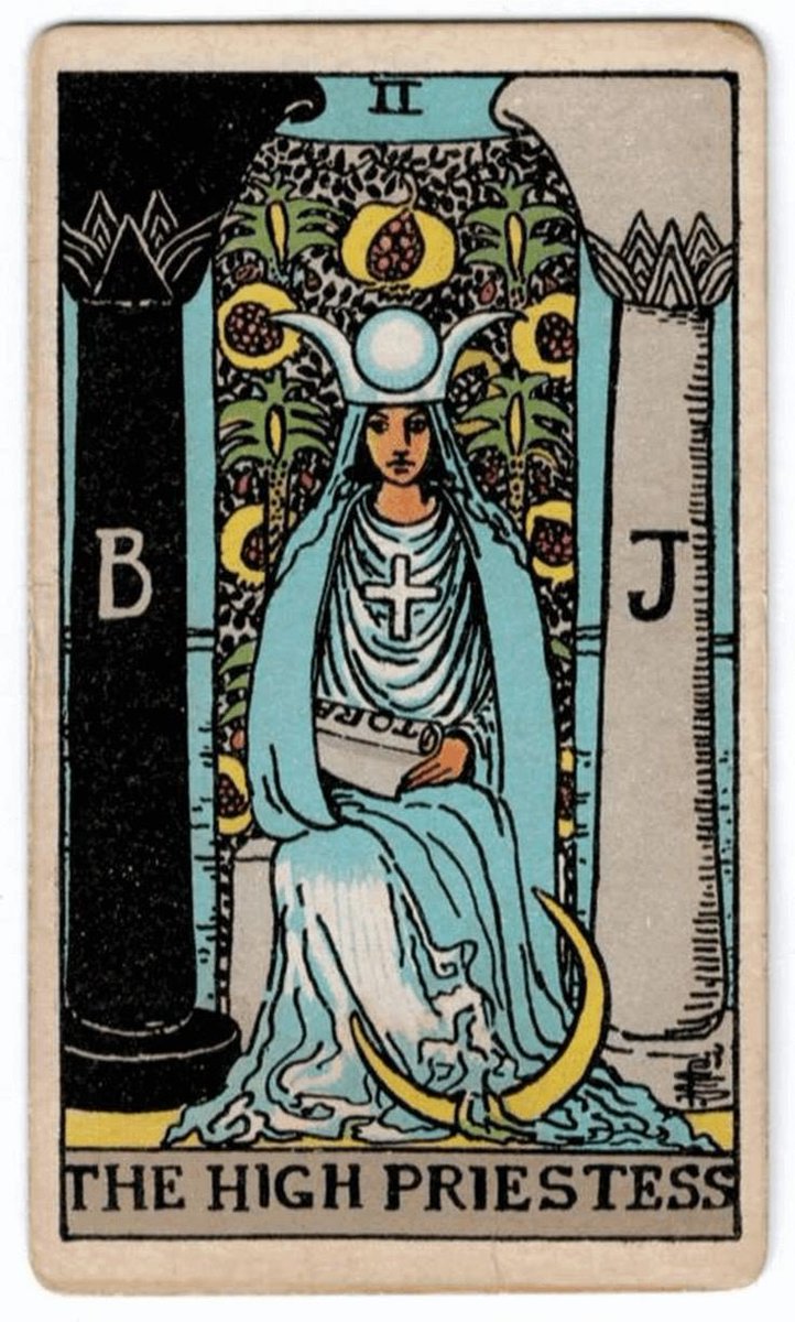 Si encontraste esto es una señal para saber que todo mal será devuelto y toda intención oscura hacia vos será expuesta, abrí los ojos 🔮
La sacerdotisa: