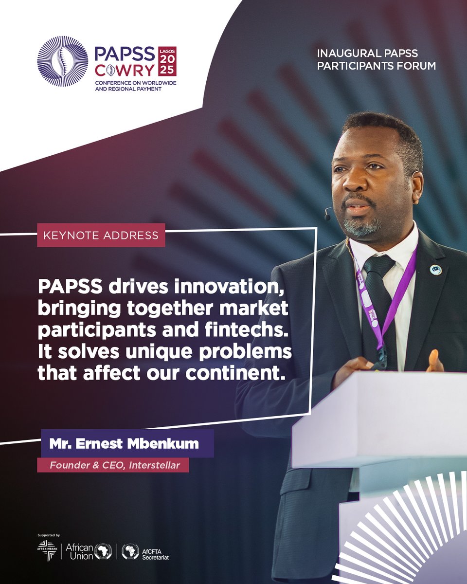 Pan-African Payment And Settlement System - PAPSS tweet media