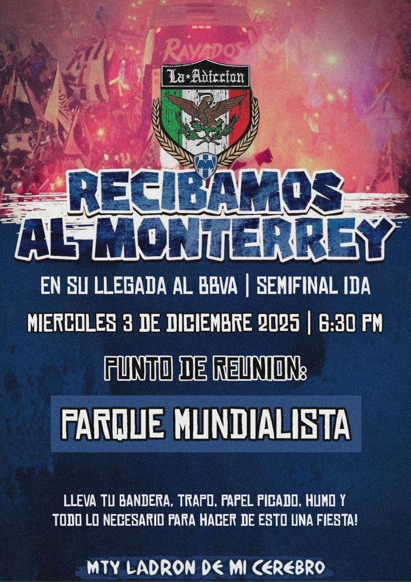 ¡HAZ LO POSIBLE POR LLEGAR TEMPRANO JEFE!

ESTE PARTIDO LO JUGAMOS TODOOOOOOOOOOOOOS!
