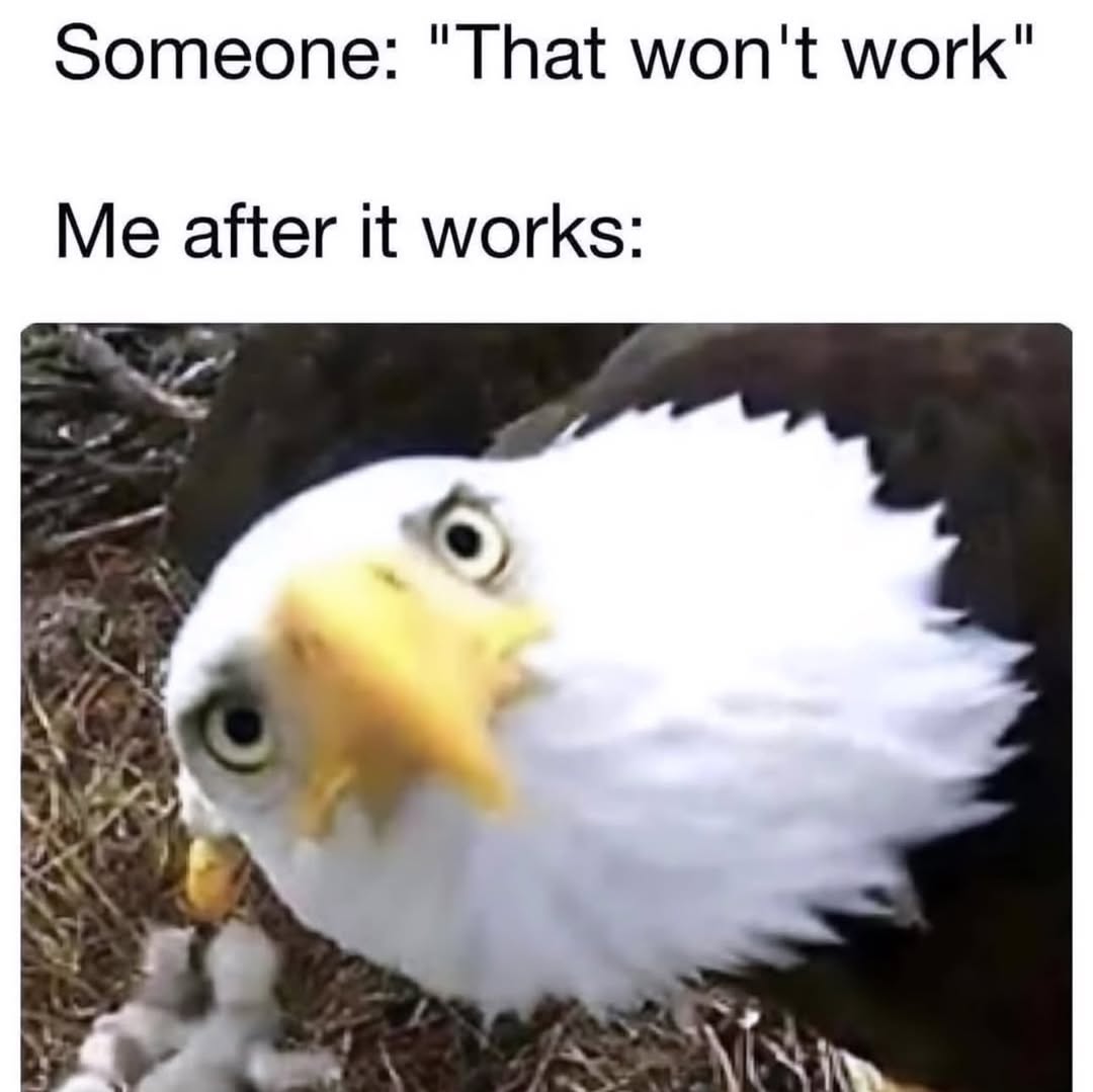 Yup! 🤣🤣🤣🤣🤣🤣😁