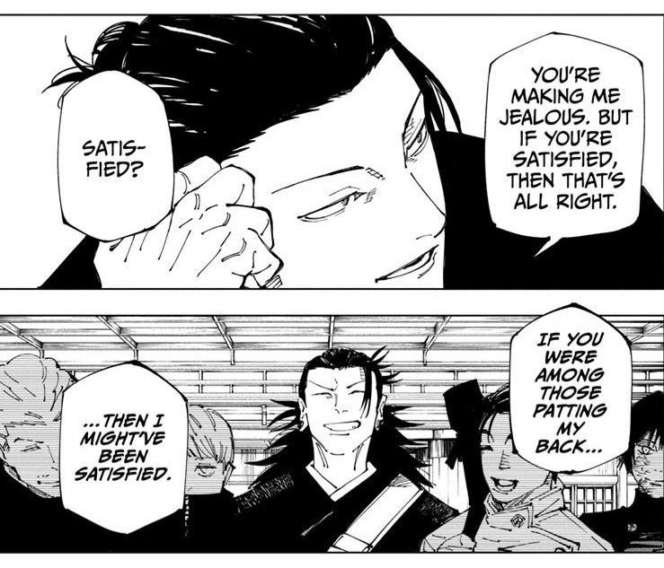 😭 It's a little funny when it's Sukuna who practically spoonfeeds us that Gojo loves Geto