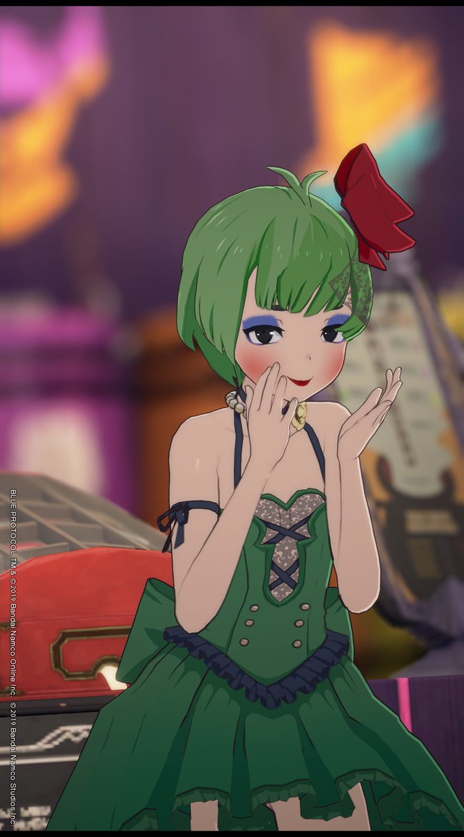 takenoco_nyoki's tweet image. おはのこ！ 
よいこのスタレゾ🌟🍆かうんとだうん
＠１５にち

おけしょう💄
#ブルプロ #ブルプロSS #BlueProtocol