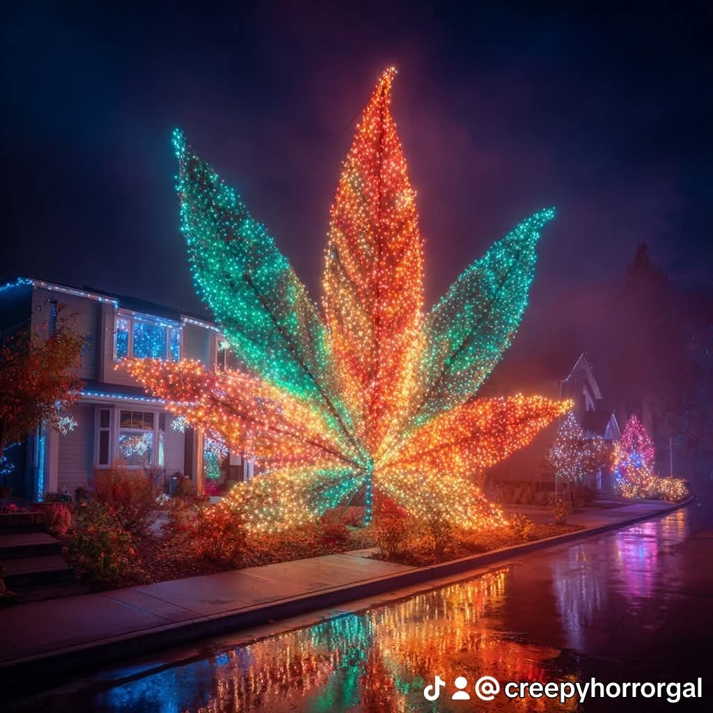 🎄 Silent night, chronic bright—blazing through the HOA complaints like a holiday hero.

That leaf’s lit like it’s hosting a stoner summit under the mistletoe.

😍🔥💨 #420 #wakeandbake #stoner #stoned #cannabis 💨🔥😍