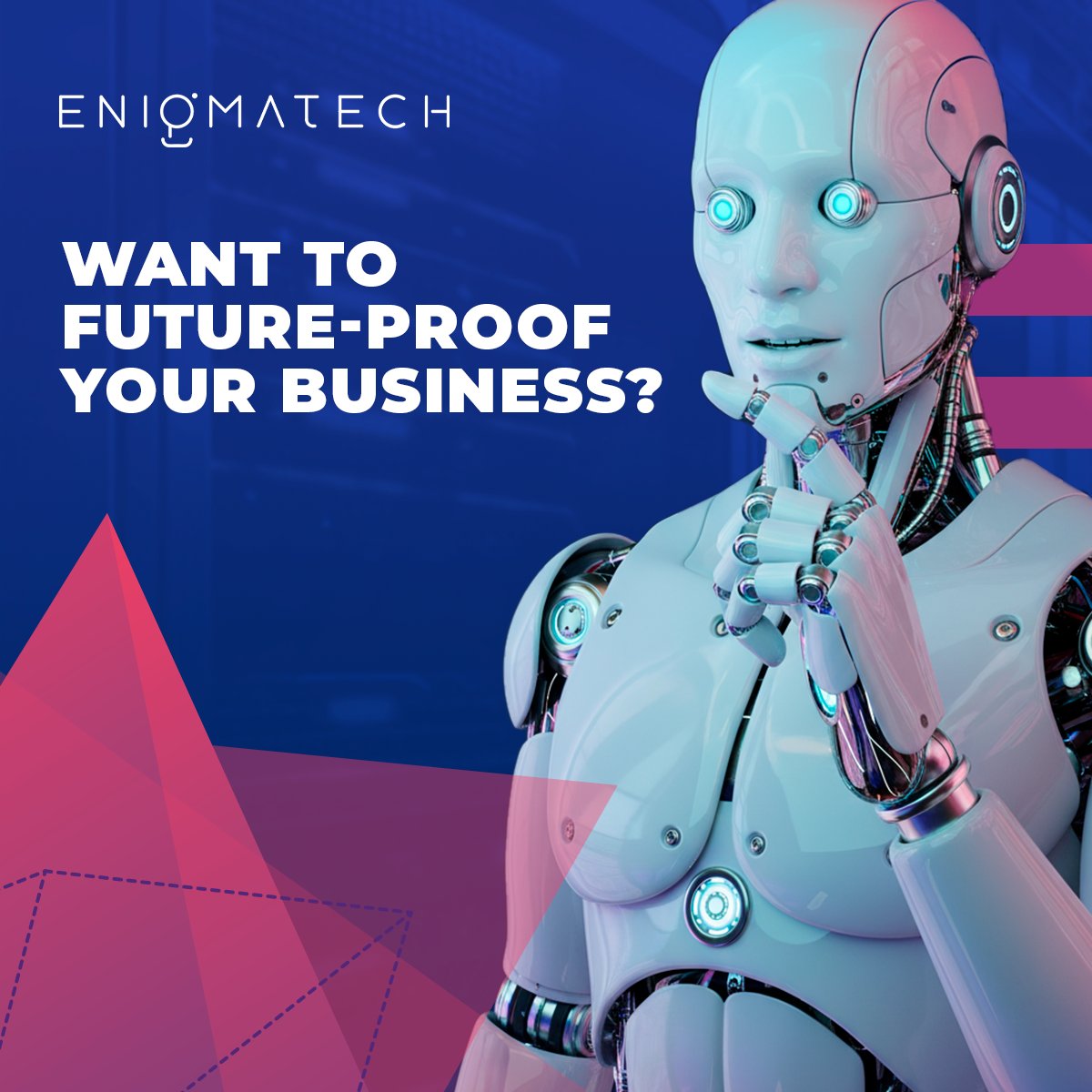 Enigmatech_Corp's tweet image. The AI era isn’t coming,  it’s already here. Be part of it with EnigmaSuite🚀 enigmasuite.com

 #AIForBusiness #FutureReady #Automation #EnigmaSuite