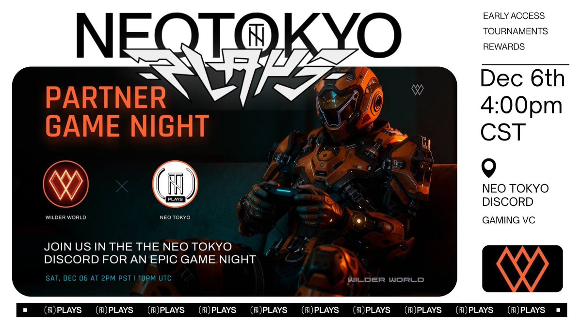 NT Plays is jumping into <a href="/WilderWorld/">Wilder World</a> this Saturday at 4pm CST with a $350 prize pool on the line!

This game has been taking over the timeline… and with so many titles shutting down, it really feels like Wilder World is COOKING 🔥

You can play AND earn 6 $WILD DAILY, just by